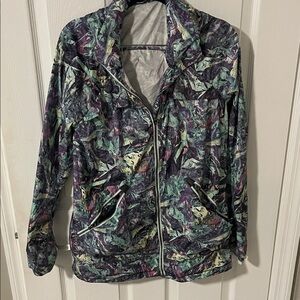Lululemon Athletica Multicolor Rain Jacket